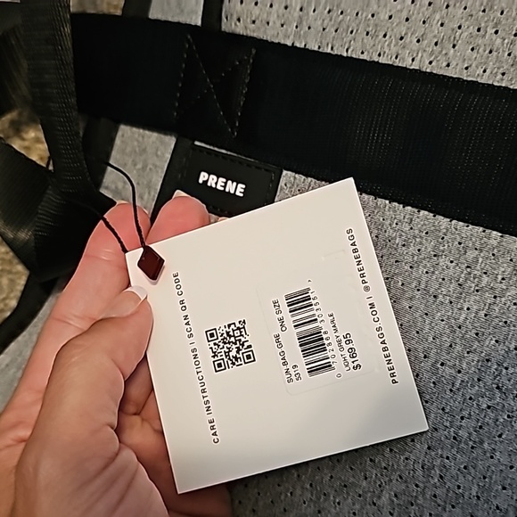 PRENE The Sunday Bag (Grey) Neoprene Tote / Baby / Travel Bag - Picture 3 of 9